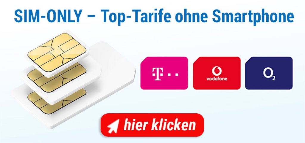 SIM-ONLY – Top-Tarife ohne Smartphone